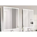 30"x36" Premium Lumen Single LED Wall Mirror with Bluetooth Speakers - Home NetWerks: Smart Audio Bathroom Vanity Accessory