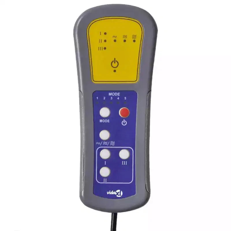 Poltrona Reclinabile Manuale con Massaggio Vibrante, Porta USB e Tasca Laterale, Grigio Chiaro