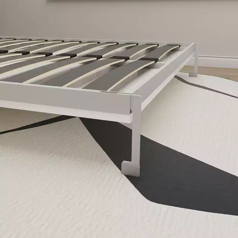 Letto a scomparsa matrimoniale con pistoni idraulici e armadi laterali, struttura in MDF, portata 500 kg